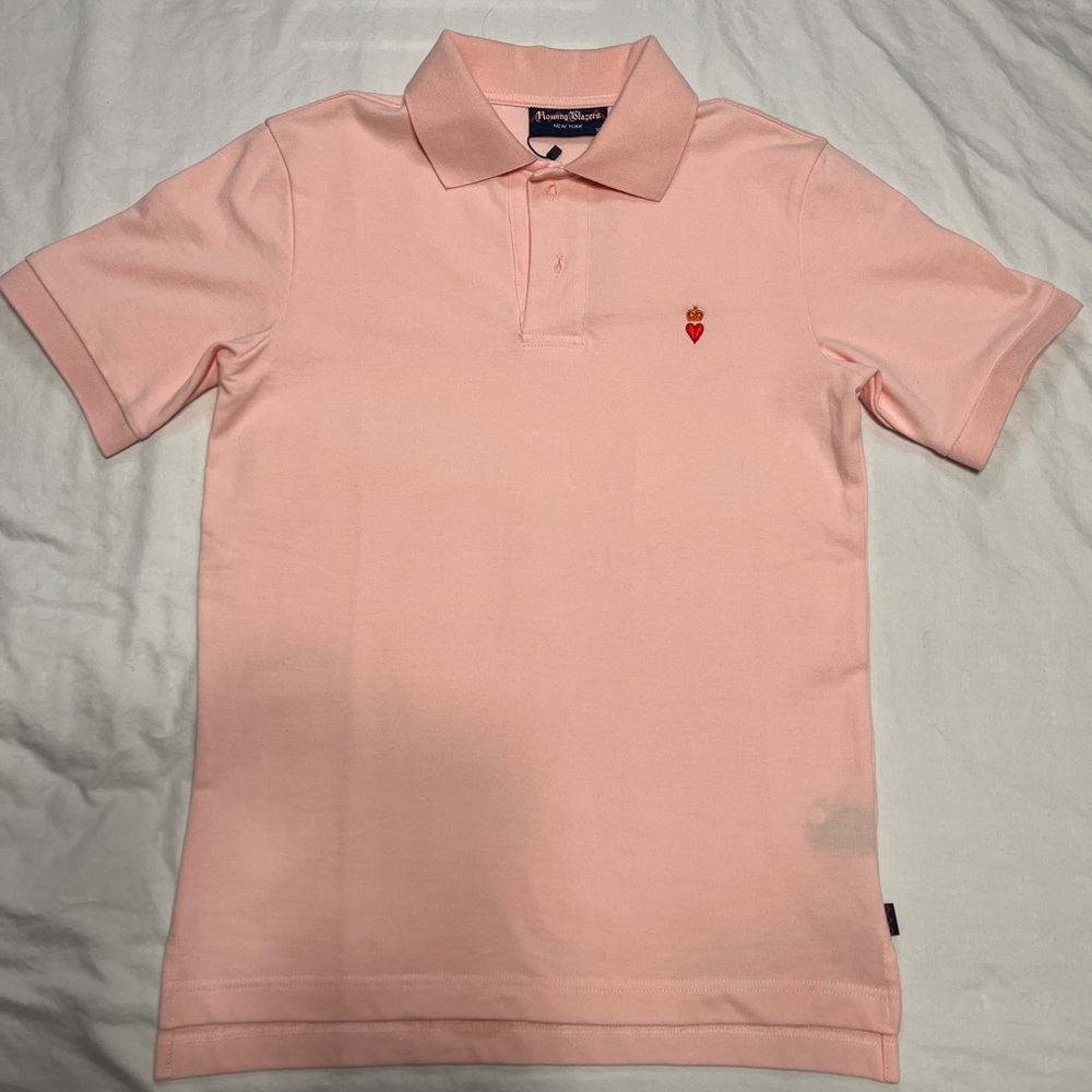 Rowing Blazers Pink Polo Shirt
